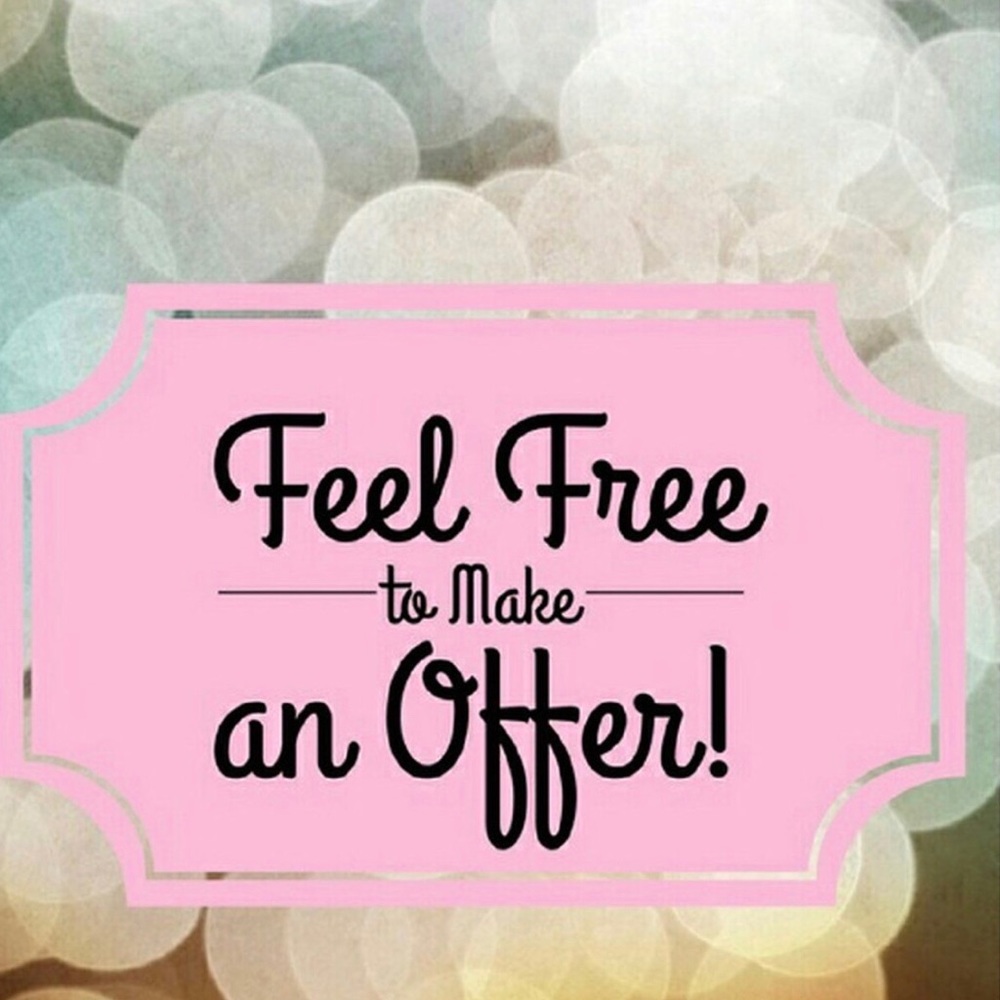 See something you like? Make me an offer 😀